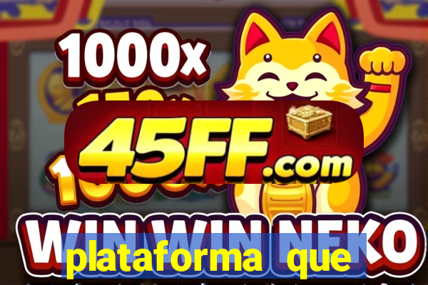 plataforma que deposita r$ 1